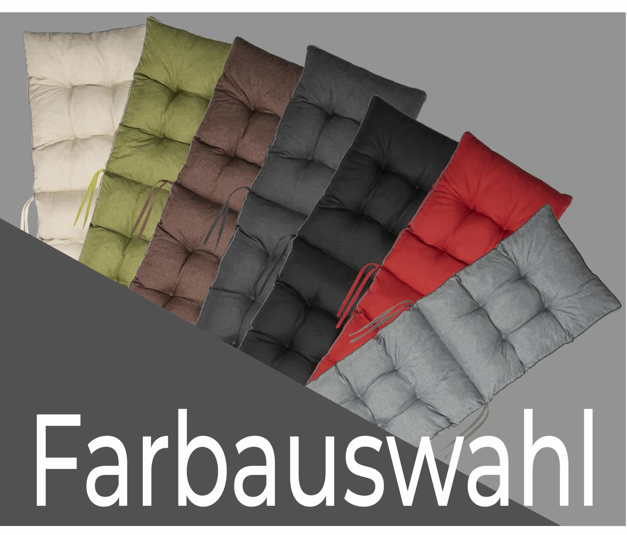 sunnypillow Liegenauflage 200 x 60 - Auflage für Gartenliege extra dick 13cm - Outdoor, wasserdicht, UV Lichtecht - Polster für Sonnenliege - Polsterauflagen für Liegestuhl - Kissen Anthrazit