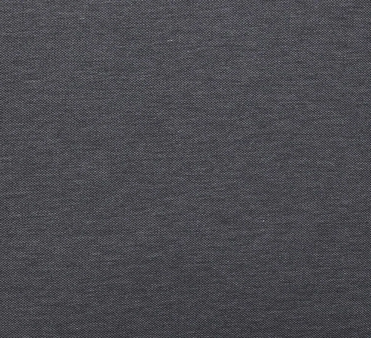 Bequeme und attraktive Polsterauflagen für Hochlehner-, Mittellehner- und Niederlehner-Gartenstühle (4er-Set, Uni Anthrazit, Hochlehner)
