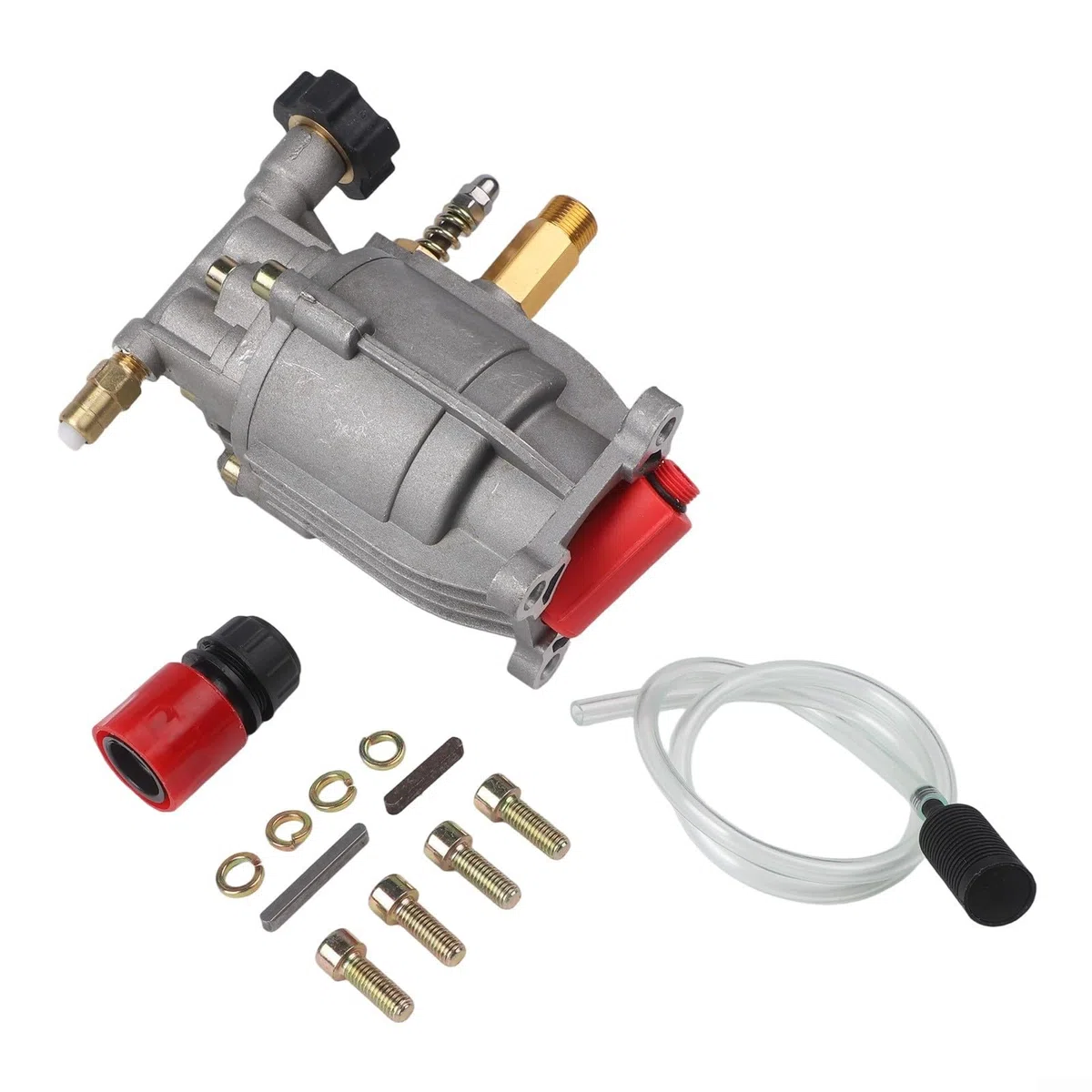 Professionelle Hochdruckreiniger-Pumpe, 3.400 PSI, 2,5 GPM, mit doppeltem Dichtungssystem, horizontaler Schaft für Haushaltsgeräte
