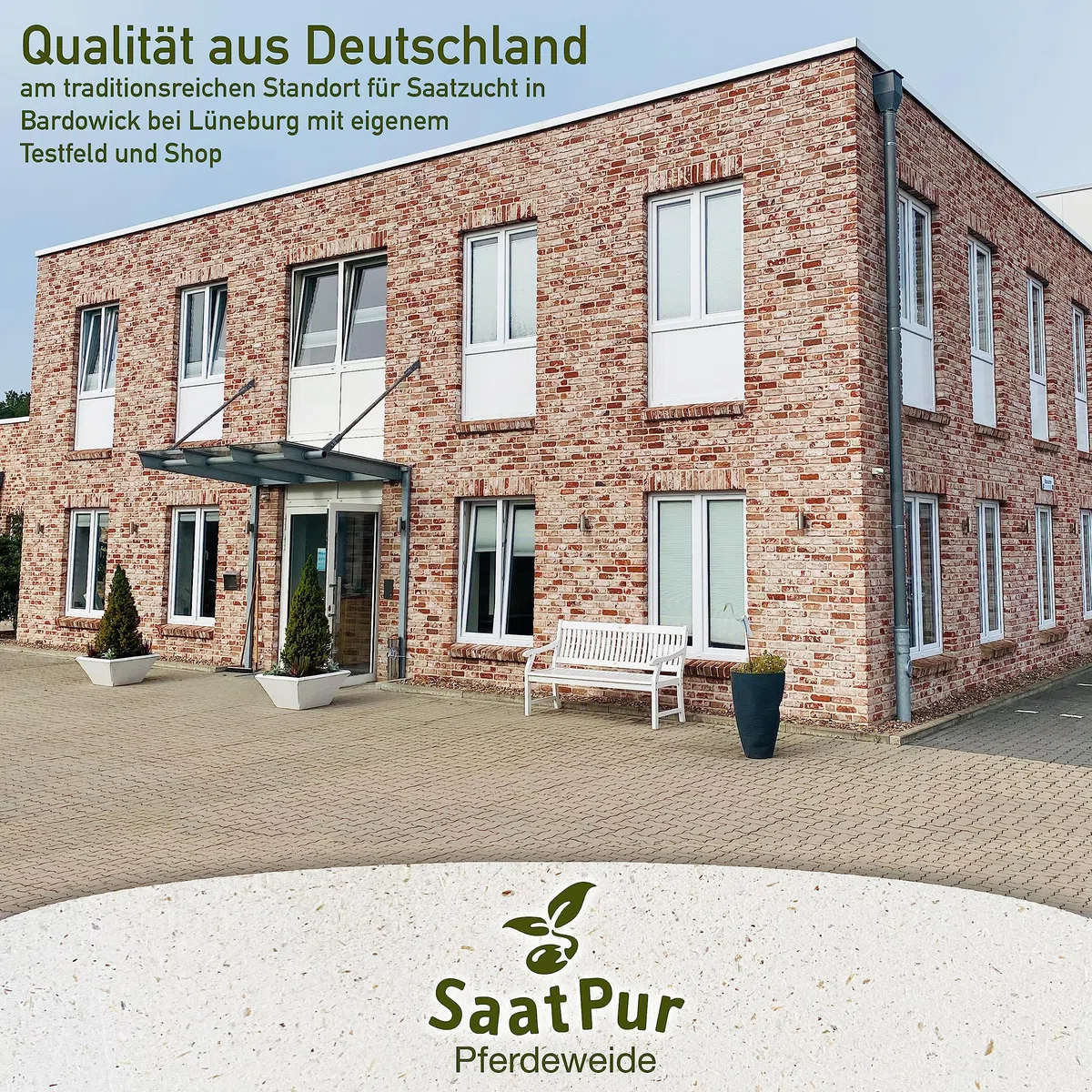 SaatPur® Pferdeweide Fruktanarm, 10 kg für 3.000 m², Reduziert die Hufrehe, Hoher Futterwert für strukturreiches Futter, dichte Narbe, Neusaat und Nachsaat