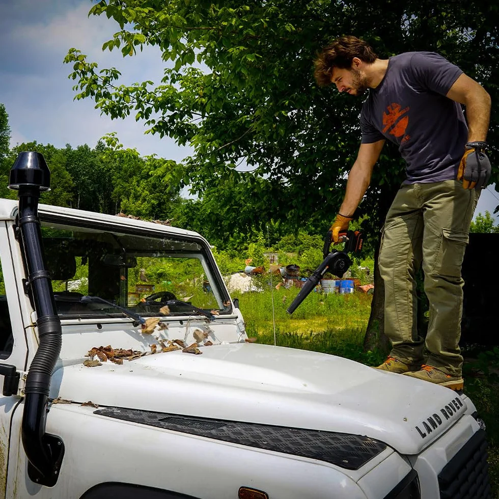 WORX WX094.9 Akku Werkstatt-Gebläse - 20V Max Laubbläser - 20V Powershare-Akkus kompatibel - ohne Akku & Ladegerät