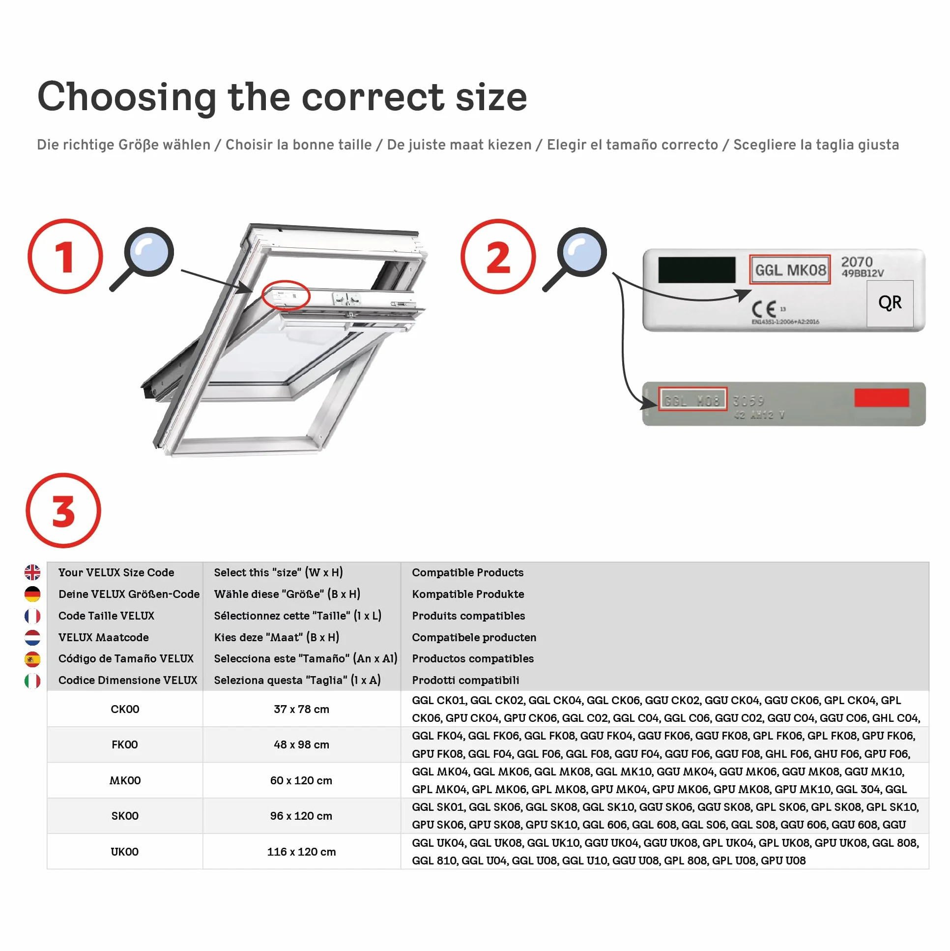 Dachfenster Hitzeschutz-markise kompatibel mit VELUX SK08 / S08 / 608/10 / SK06 / S06 / 606/4